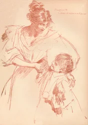 Mutter und Kind, ca. 1897