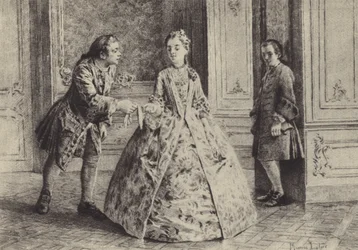 Illustration für Buch III von Les Confessions de Jean-Jacques Rousseau