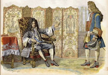 Im Jahr 1712, Ludwig XIV., genannt der Sonnenkönig