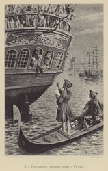 Jean-Jacques Rousseau in Venedig