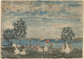 Figuren am Strand