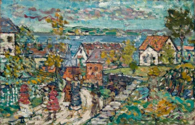 Landschaft (Straße und Stadt)