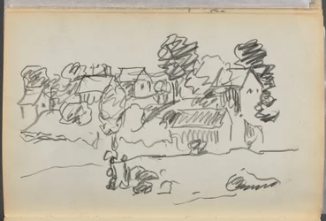 Skizzenbuch - Das Granitküstenhotel, Rockport, Seite 168: Häuser