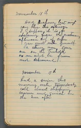 Skizzenbuch, Seite 008: Notizen
