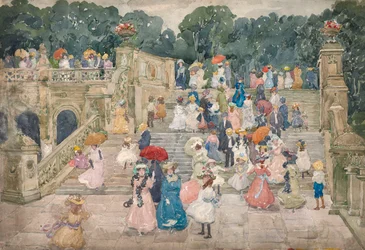 Die Terrassenbrücke, Central Park