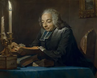 Abbe Jean-Jacques Huber, 1742