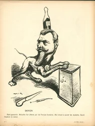 Der Butterteller, Satirisch in Farben