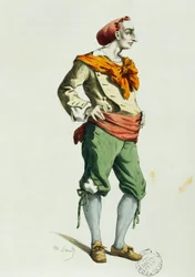 Meo Patacca im Jahr 1800