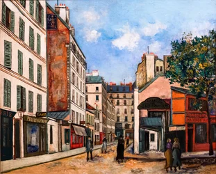 Rue Bayen in Paris, ca. 1915