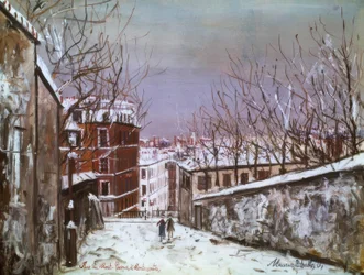 Rue du Mont-Cenis in Montmartre