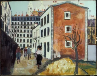 Straße in Montmartre