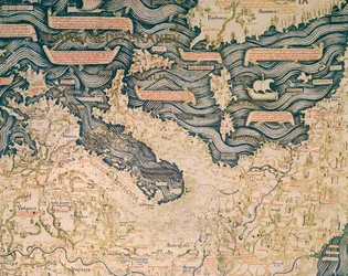 Weltkarte von Fra Mauro