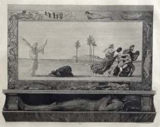 Der Tod als Heiland, Illustration aus Teil 1, Opus XI von 