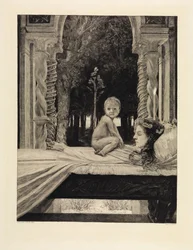 Mutter und Kind (Tote Mutter) (Vom Tode, Zweiter Teil, Opus XI, Blatt 9)