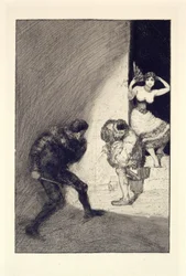Rivalen, Tafel 7 aus der Serie „Ein Leben: Opus VIII“