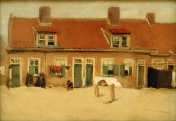 Alte Häuser in Scheveningen