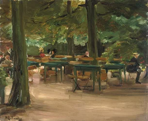 Biergarten, 1905