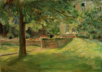 Die Blumenterrasse nach Südwesten / Wannseegarten
