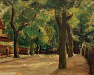 Die große Seestraße in Wannsee