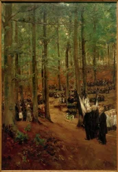 Gedenkfeier für Kaiser Friedrich III. in Kösen - 1. Fassung