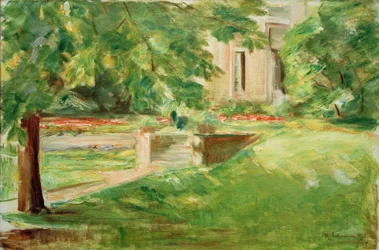 Haus und Terrasse nach Südwesten