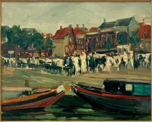Rindermarkt in Leyden