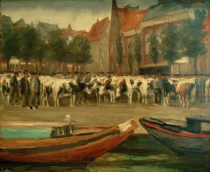 Rindermarkt in Leiden