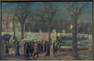 Straßenszene am Brandenburger Tor