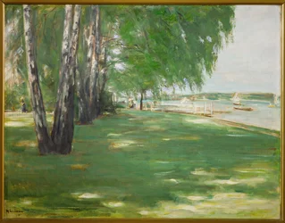 Der Garten des Künstlers in Wannsee, Berlin