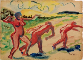Frauen in den Dünen