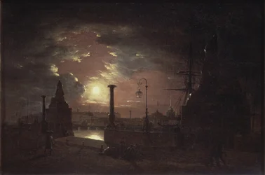 Herbstnacht in St. Petersburg, 1835