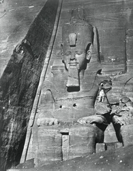 Kolossale Statue, Ägypten, 1852