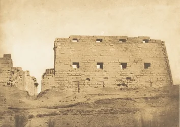 Großer Pylon des Palastes von Karnak, Theben, 1849-50