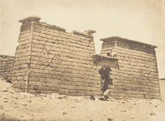 Pylonen des Tempels von Sebona, 3. April 1850