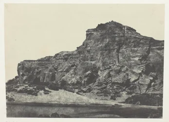 Zweiter Katarakt, Dgebel-Aboucir; Nubien, Tafel 112 aus dem Album "Ägypten, Nubien, Palästina und Syrien" (1852)