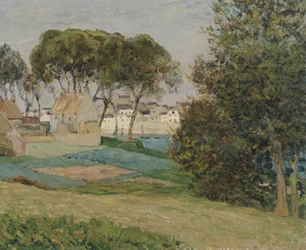Douarnenez, Landschaft im Oktober
