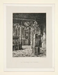 Die Eichen Galerie, pl. 6 aus der Suite Chez Victor Hugo