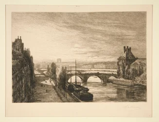 Vue de la Seine, Arc de Triomphe