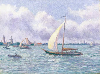 Die Maas bei Dordrecht