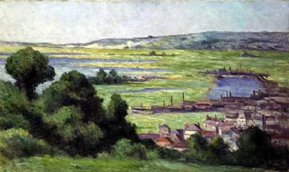 Blick auf Honfleur