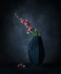 Dunkle florale Eleganz