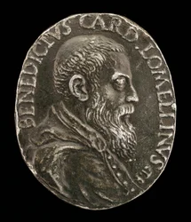 Benedetto Lomellini aus Genua, 1517-1579, Kardinal 1565 [Vorderseite]