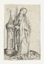 Heilige Barbara (große Version)