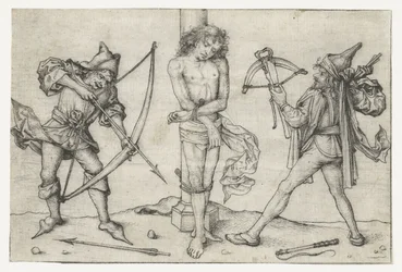 Heiliger Sebastian mit Bogenschützen