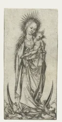 Madonna auf der Mondsichel