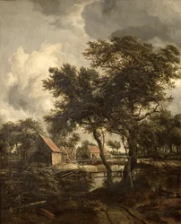 Die Wassermühle, um 1660