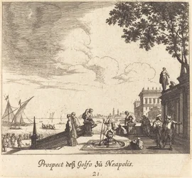 Blick auf den Golf von Neapel