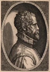 Porträt des Altertumsforschers Hubert Goltzius
