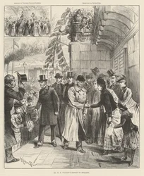 Herr H M Stanleys Rückkehr nach England