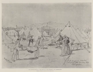 Das Langman-Krankenhaus auf dem Gelände des Ramblers